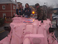 Junction 32 Pink Limo Hire, Shopping Centre Promotion