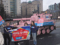 Junction 32 Pink Limo Hire, Shopping Centre Promotion